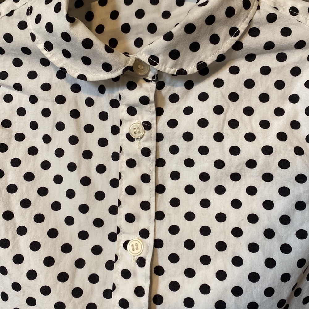 Crew Cuts polka dot button down - Picture 2 of 11